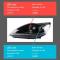 ѥ饤 إå  Ŭ: ե/FORD ե LED إåɥ饤 2009-2013 إåɥ饤 ե DRL 󥫡 ϥ ӡ 󥸥  ץ  LED å AL-OO-8112 AL