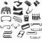 ѡ ϥɥ Ŭ: ȥ西 RAV4 2019 2020 2021 2022 2023 RAV 4 XA50 ABS ƥꥢ ꡼ ƥ ۥ С ɥ å С ȥ 21å SR-AA-0243