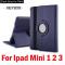 iPad iPad mini  PU쥶 ǥץ쥤360ٲž С [Dark blue for Mini] AL-AA-2962 AL