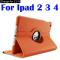 iPad iPad 2/3/4  PU쥶 ǥץ쥤360ٲž С [Orange for 2 3 4] AL-AA-2965 AL