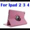 iPad iPad 2/3/4  PU쥶 ǥץ쥤360ٲž С [Pink for ipad 234] AL-AA-2967 AL