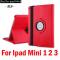 iPad iPad mini  PU쥶 ǥץ쥤360ٲž С [Red for ipad Mini] AL-AA-2970 AL