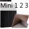 iPad iPad mini 1/2/3 1 5Ķ륯 PU쥶 С PCϡ  [Black for mini 1 2 3] AL-AA-3049 AL