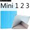 iPad iPad mini 1/2/3 1 5Ķ륯 PU쥶 С PCϡ  [Blue for mini 1 2 3] AL-AA-3052 AL