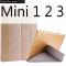 iPad iPad mini 1/2/3 1 5Ķ륯 PU쥶 С PCϡ  [Gold for mini 1 2 3] AL-AA-3055 AL