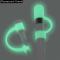 ڥ󥷥ۥ 2å   å ꥳ USB֥ƥ iPad Pro 9.7 12.9 С [Fluorescent Green] AL-AA-3608 AL