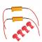 󥻥顼 2  12V ˥С 50W 6 LED  饤 CAN-BUS 顼ե꡼󥻥 ǥ  ʥ 󥫡 50W 6ohm AL-AA-5851 AL