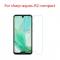 ޥۥ 9H   ե쥭֥ 饹 Ѿ׷ ꡼ ץƥ Sharp Aquos R2 compact Nano-coated Tempered Glass Film AL-AA-7934 AL