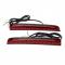 2 ꥢ Хѡ 饤 DRL LED ֥졼 ʥ  ۥ ӥåϥåХå TYPE-R 2016 2017 2018 ֥졼ե쥯 AL-AA-9541 AL