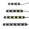 2ԡ ۥ磻 ϥѥɿ 6å LED 륢 LED DRL  饤  եץС饤 3LED AL-BB-1081 AL