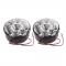 2ԡ 12-24V 9LED  ǥ ե饤ȥإåɥĶ⵱ 9å 饦ɥȥ饤 ȯ  DRL AL-BB-1083 AL