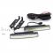 2ԡ 8å COB ɿ ǥ ˥󥰥饤 6500K LED DRL  ե 12V 24V  ή ɥ饤 A 2 lines, B 3 lines AL-BB-1092 AL