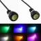 2ԡ 9å18mm 12V LED 륢饤 ե DRL ǥ СХåå  ʥ ice blue, WHITE, Blue, Green, Yellow, Pink purple AL-BB-1093 AL