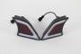 2 LED DRL ǥ ˥ɿ ʥ  ȥ西 ϥå VIGO 2012 2013 2014 Silver shell, Black shell ۥ磻 AL-BB-1122 AL