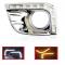 2 ȥ西 ץ FJ150 LC150 2010 2011 2013  롼 2700LED DRL  饤 ե إåɥ С white AL-BB-1129 AL
