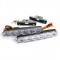 ۥ磻  DRL 󥷥ʥ륤󥸥 + ȥǥ˥󥰥饤 2in1  ǥ LED 饤 DC 12V ۥ磻 AL-BB-1197 AL