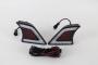  DRL ȥ西 ϥå VIGO 2012 2013 2014LED DRL ǥ˥󥰥饤ȥե 12 12V ư˥󥰥饤 Black Shell, silver shell ۥ磻 AL-BB-1228 AL