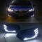  LED DRL ƥ 2017 2018 LED ǥ ˥ ե  顼 ž С ǽ White and Yellow AL-BB-1349 AL