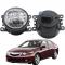 2 LED ե饤 4000LM ǥ˥󥰥 DRL ۥ磻 6000 18K 12V ⵱ 2011-2014 ACURA TSX AL-BB-1387 AL