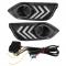 1ڥ 12 ܥ ǥ ʥ 2 ˥ DRL LED ե С ۥ HR-V 2018 DRL AL-BB-1477 AL