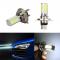 2019 NEW ѡ֥饤ȥۥ磻 20å H4 COB LED ե ǥ DRL  DC 12V إåɥ饤 AL-BB-1485 AL
