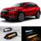 2 LED ۥ HRV HR-V  2019  顼󥷥ʥ뵡ǽ 12V DRL ե  White and Yellow AL-BB-1598 AL