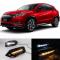 2 LED ۥ HRV HR-V  2019  顼󥷥ʥ뵡ǽ 12V DRL ե  White and Yellow AL-BB-1625 AL