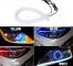 DRL  ǥ ˥󥰥饤  ؼ 󥷥 ե쥭֥ 󥸥륢 LED ȥå 12V ٤4顼 ۥ磻ȡ 45CM (17.72 INCH ) AL-BB-1632 AL