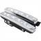 10å 6000K LED ǥ饤  ˥ 饤  ˥С 12V DRL ȥǥ饤 ϥѥ  AL-BB-1654 AL