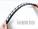  2 ˥С ʥߥå ǥ ˥ 饤 ե 󥷥ʥ ɿ COB ե LED ǥ DRL  ۥ磻 6LED 180mm֥å 6LED 180mm AL-EE-0823 AL
