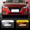 󥫡 2ԡ ʥߥå LED Ĵ 󥫡 DRL ǥ ˥ 饤 Ŭ: ޥĥ 3  2014 2015 2016 ۥ磻  AL-II-1712 AL