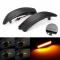 ウインカー 2ピース ダイナミック ウインカー LED サイド ミラー インジケーター 適用: フォード/FORD フィエスタ MK7 2008-2017 B-MAX 2012-2017 AL-II-1998 AL