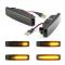 ウインカー 2ピース ダイナミック ウインカー LED サイド マーカー ライト フロー シーケンシャル 適用: BMW E39 5シリーズ 5ER MOD. BJ. 12/95-6/03 AL-II-2134 AL