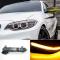 ウインカー LED サイド ウイング バックミラー ミラー インジケーター ウインカー リピーター ダイナミック 適用: BMW F20 F21 F22 F30 E84 1 2 3 4シリーズ AL-II-2149 AL