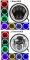 Х 5.75 ȥХ ץ LED إåɥ饤  ۥ磻 DRL 󥸥  إåɥ Ŭ:  ݡĥ եƥ ȥ꡼ BOB 140W RGB AL-KK-2544 AL