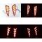 ѥ饤 2in1 LED ꥢ Хѡ ե쥯 饤 Ŭ: ȥ西 CHR 2016-2018 3D LED 饤ȥС ɥ饤ӥ 饤ȡå ֥졼 饤 ǥ Aǥ D AL-MM-5792 AL