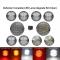 ѥ饤 10ԡ ꥢ  ꥢ ե С 饤 ץ꡼ LED  åץ졼 å Ŭ:  С/ROVER ǥե 1990-2016 AL-MM-5801 AL