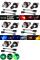 車用ライト 2ピース LED エンジェルアイ HALO ヘッドライト バルブ 適用: BMW E39 E87 E83 E53 E60 E61 E63 E64 E65 E66 X5 X3 ホワイト～グリーン AL-MM-8332 AL
