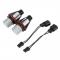 ѥ饤 2ԡ 6000K ۥ磻 5W 󥸥륢 LED 饤  Ŭ: BMW E39 E53 E60 E61 AL-MM-8463 AL