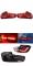 ѥ饤 Ŭ: BMW F30 F35 3꡼ ơ饤 2012-2018 ꥢ 饤 DRL + 󥫡 + ֥졼 + С LED ơ   1 åɡ 1 ֥å AL-MM-8616 AL