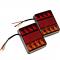 ѥ饤 ơ饤 DC 12V ɿ ˥ 饤 2ԡ/å 8 LED ơ饤 ꥢ  ꥢ ѡ Ŭ: ȥ졼顼 ȥå ܡ AL-MM-8627 AL
