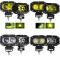 ѥ饤 1ԡ LED إåɥ饤 Ŭ: ȥХ ȥå ȥ饯 ȥ졼顼 SUV ATV - LED  饤 12V 24V ե 2ԡ 12D  S2ԡ 12D ۥ磻 F AL-NN-6177 AL