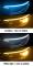ѥ饤 2ԡ LED DRL ǥ˥󥰥饤 ե쥭֥ ɿ ȥå إåɥ饤 ۥ磻 󥫡  饤 12V Ŭ: ƥ/TESLA ǥ 3 ֥롼 ֥롼  60cm 23.62 AL-OO-1047 AL