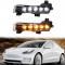 ѥ饤 DRL 12V LED ǥ˥󥰥饤 ե ե 饤 ե 󥫡 ֥ Ŭ: ƥ/TESLA ǥ 3 2019-2021 AL-OO-1103 AL