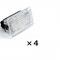 ѥ饤 ˥С åץ졼 LED ƥꥢ 饤 Х Ŭ: ƥ/TESLA ǥ 3 ǥ Y ǥ S ǥ X ɥ ȥ 饤 LED 饤 ۥ磻ȡꥹ֥롼 4ԡ AL-OO-1238 AL