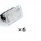 ѥ饤 ˥С åץ졼 LED ƥꥢ 饤 Х Ŭ: ƥ/TESLA ǥ 3 ǥ Y ǥ S ǥ X ɥ ȥ 饤 LED 饤 ۥ磻ȡꥹ֥롼 6ԡ AL-OO-1238 AL