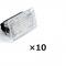 ѥ饤 ˥С åץ졼 LED ƥꥢ 饤 Х Ŭ: ƥ/TESLA ǥ 3 ǥ Y ǥ S ǥ X ɥ ȥ 饤 LED 饤 ۥ磻ȡꥹ֥롼 10ԡ AL-OO-1238 AL