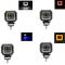 Х   饤 LED 饤 ݡ֥ ݥåȥ饤 - ξ 饤 ȥХ 饤  LED  饤 ۥ磻ȡ AL-RR-3779 AL