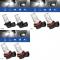 ѥ饤 2ԡ 9006 9005 H8 H11 12V 100W 6000K ۥ磻 ư LED إåɥ饤 ե 饤 Х 9006H11 AL-RR-5263 AL