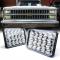 バイク部品 45W 12V 24V トラック LED ヘッドランプ H4 プラグ スクエア 4X6 LED ヘッドライト 適用: オートバイ フォグライト AL-SS-0149 AL